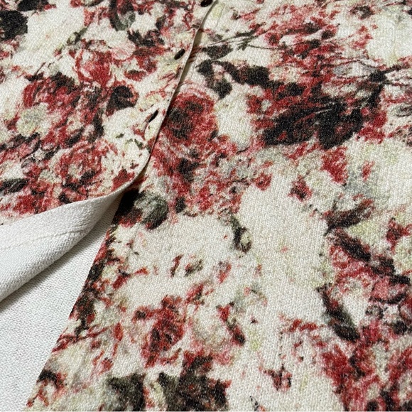 J. Jill 3 button fall floral cardigan - Picture 6 of 6